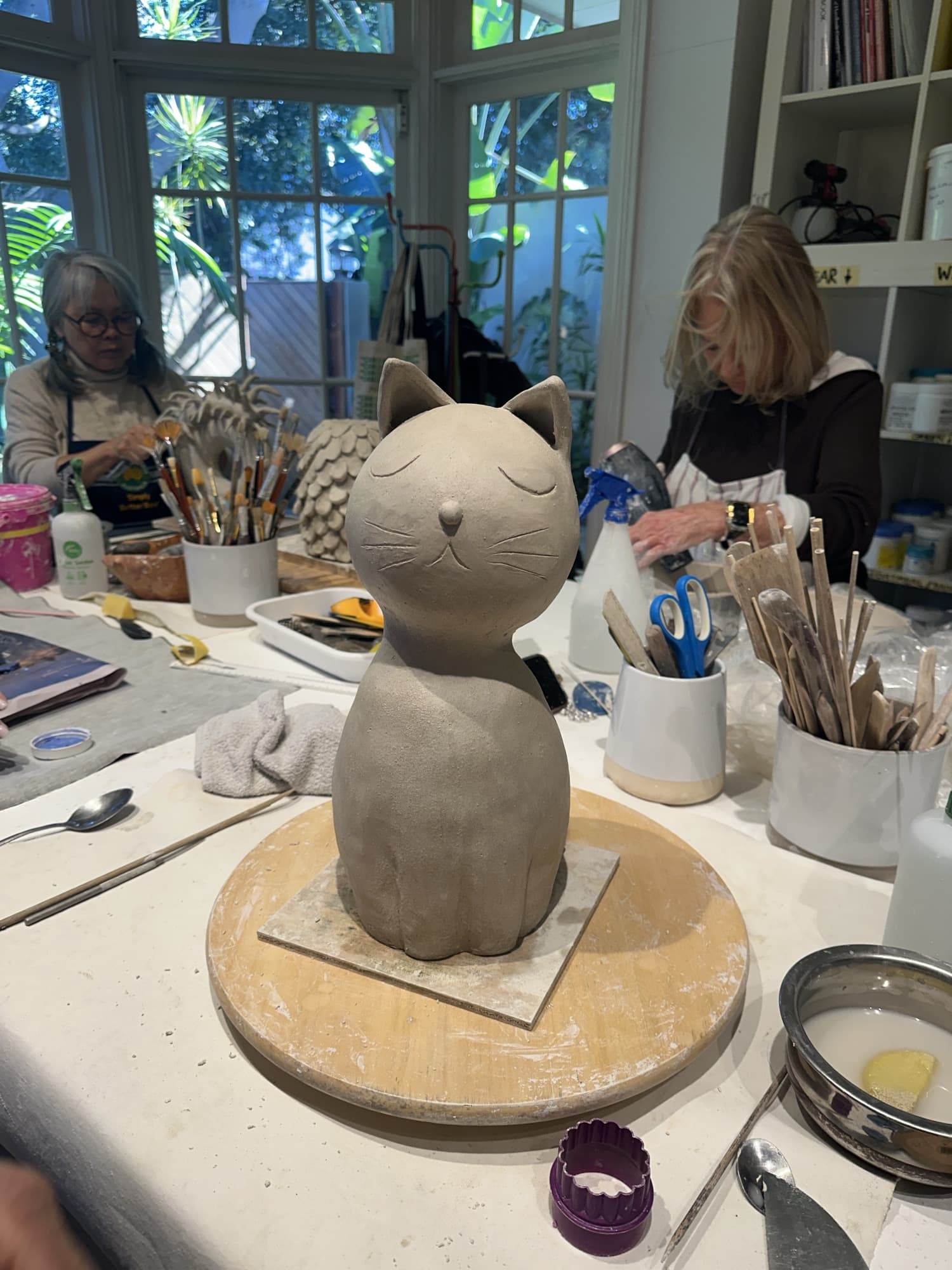 Piece made by a Clay Club student 11