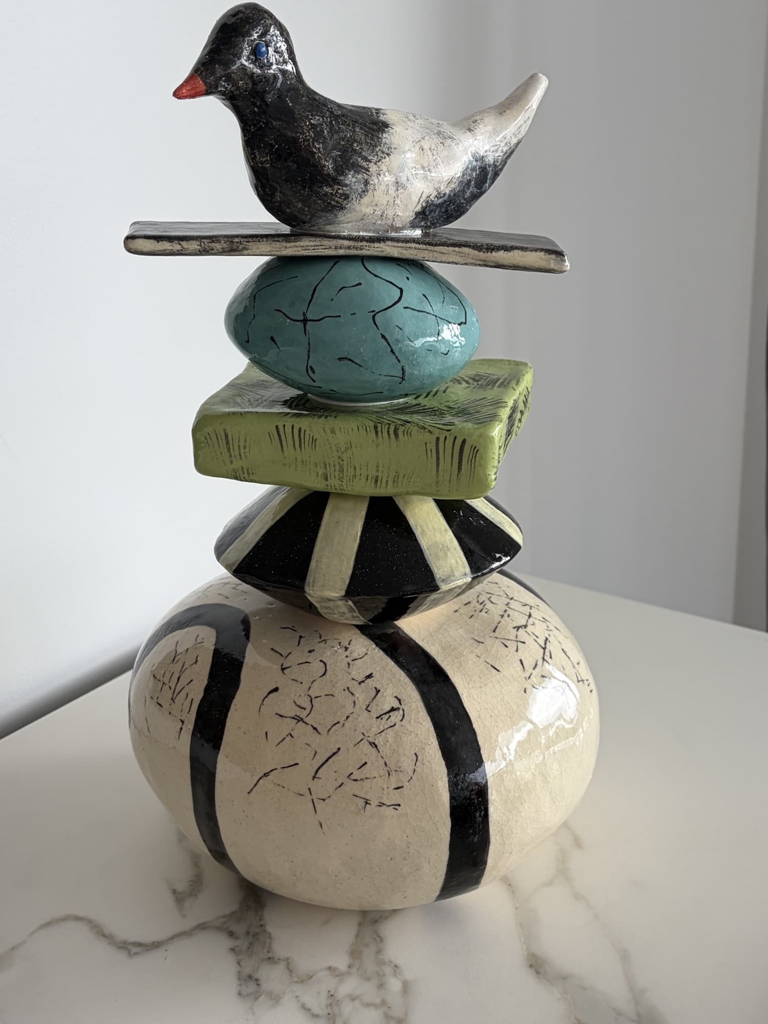 Piece made by a Clay Club student 26